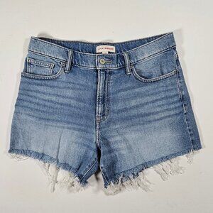 Lucky Brand 90s Midi Denim Shorts Women’s 8/29 Light Wash Cutoffs